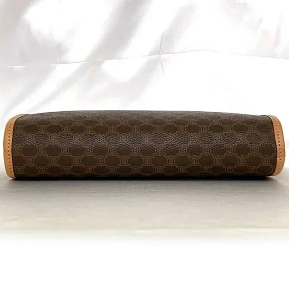 Celine Clutch Bag Brown Beige Macadam - Picture 4 of 10